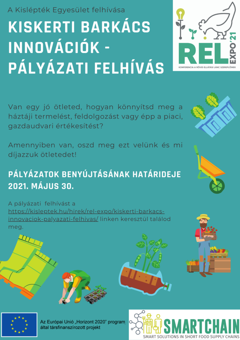 Kiskerti BARKÁCS innovációk! Pályázati felhívás!