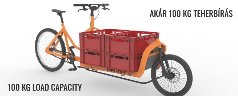 Teherbiciklit termelőknek és REL szereplőknek!