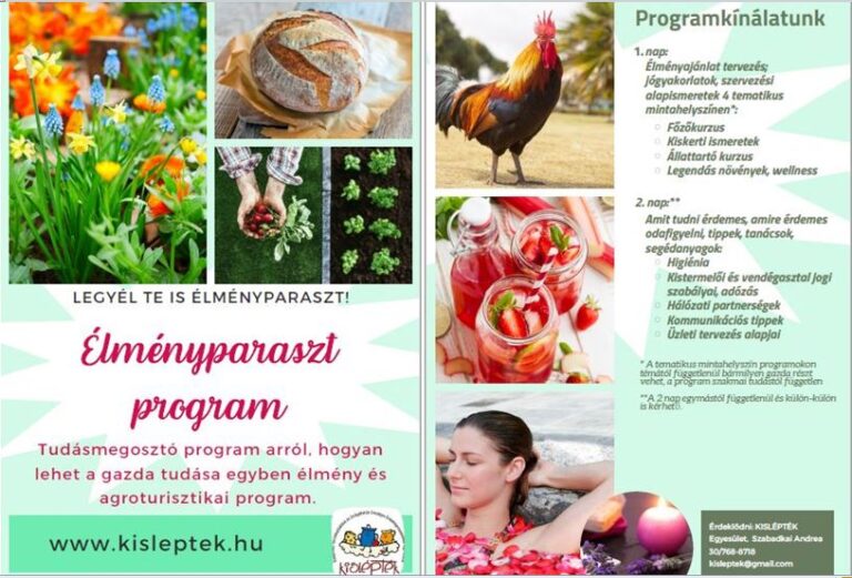 Élményparaszt Program 07.17-én Csorváson!