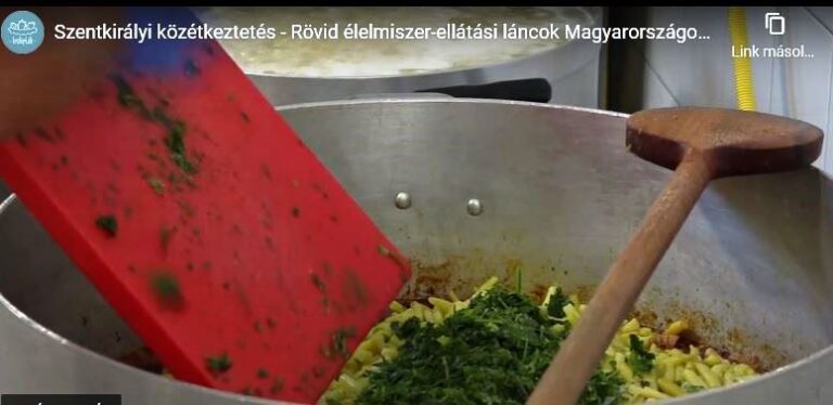 Szentkirályi Édenkerti termények a közétkeztetésben