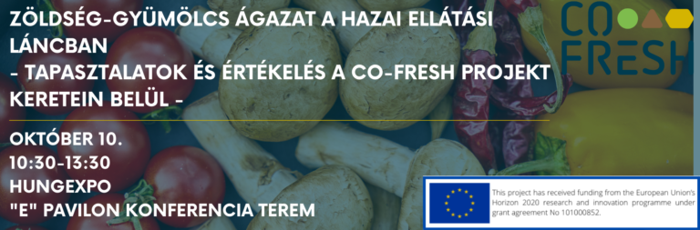 OMÉK konferencia a hazai zöldség-gyümölcs ágazatról