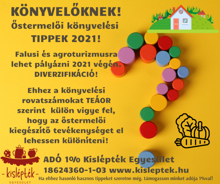Vidéki turizmus fejlesztése – Diverzifikációs pályázat jön! Jótanács!