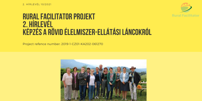 Megjelent a RURAL Facilitator projekt 2. hírlevele