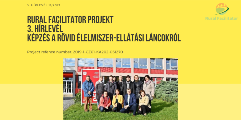 Rural Facilitator projekt 3. hírlevele