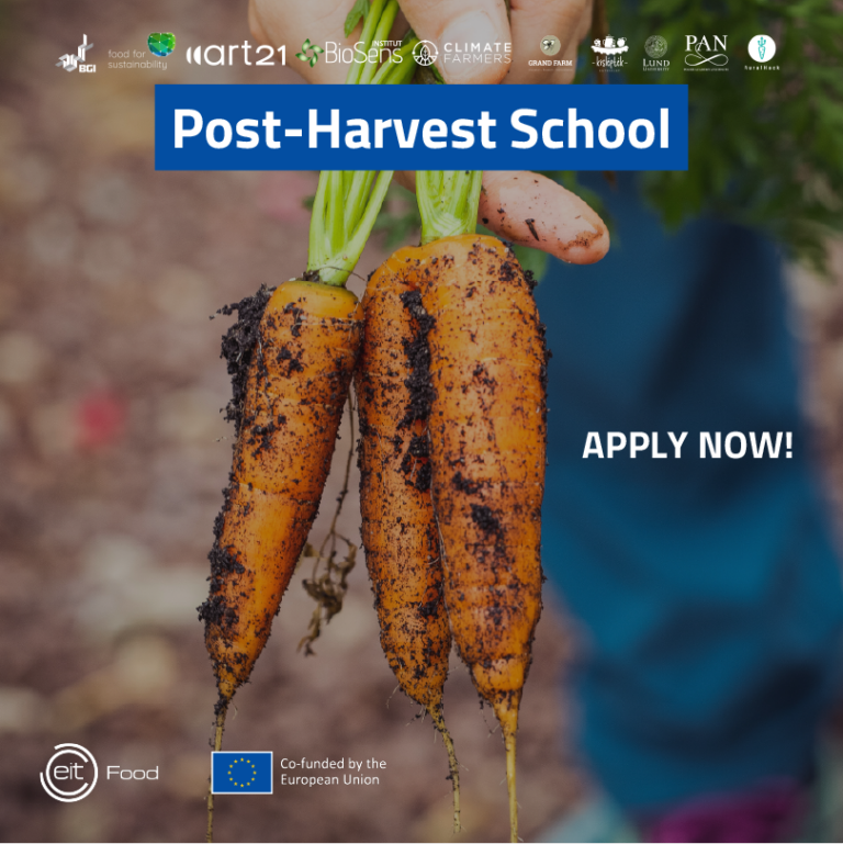 EIT FOOD – POST-HARVEST SCHOOL – Apply now!