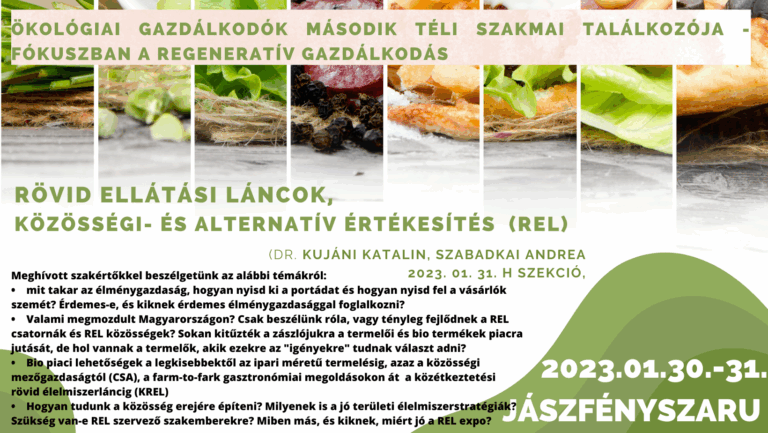 REL az Ökológiai Gazdálkodók Második Téli Szakmai Találkozóján