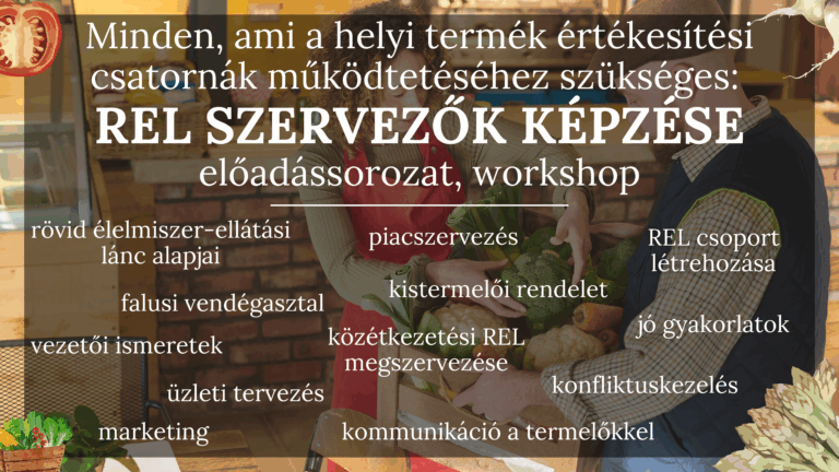 REL szervezők képzése – 2023 június!