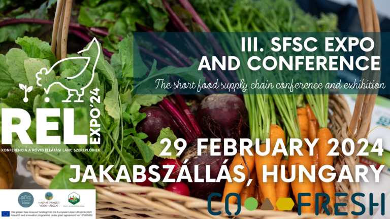 III. REL (SFSC) EXPO – Short Food Supply Chain Conference and Exhibition and CO-FRESH project national event!