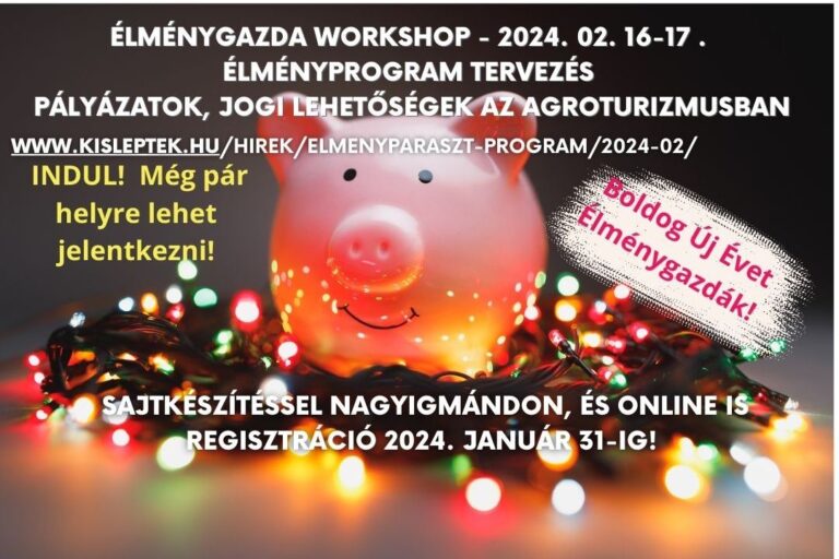 INDUL! Boldog Új Évet Élménygazdák!