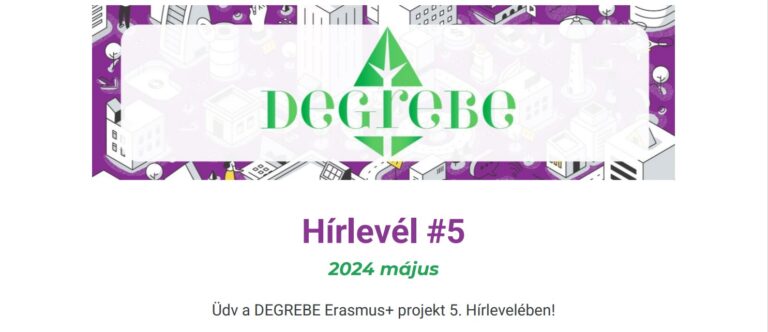 Online játék a fenntarthatóság tanulásához! – záró hírlevél a DEGREBE projektben