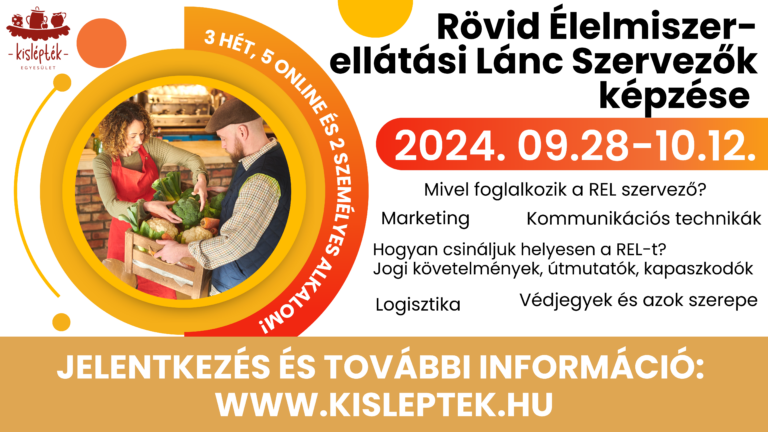 REL SZERVEZŐK KÉPZÉST INDÍTUNK 2024. SZEPTEMBERÉBEN!