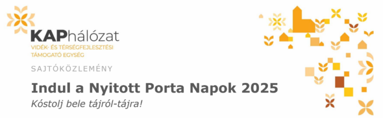Indul a Nyitott Porta Napok 2025!