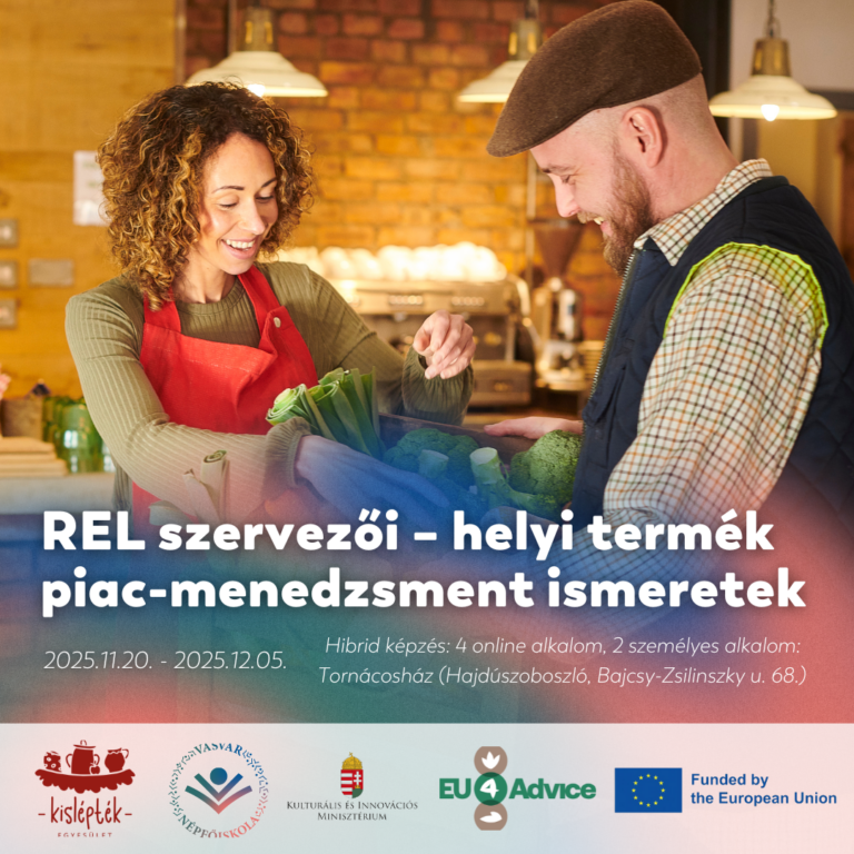 REL SZERVEZŐK KÉPZÉST INDÍTUNK 2025 NOVEMBERÉBEN!