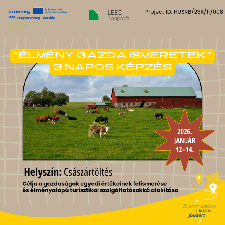 Élmény Gazda Ismeretek képzés