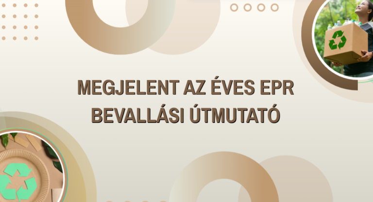 Megjelent az éves EPR bevallási útmutató